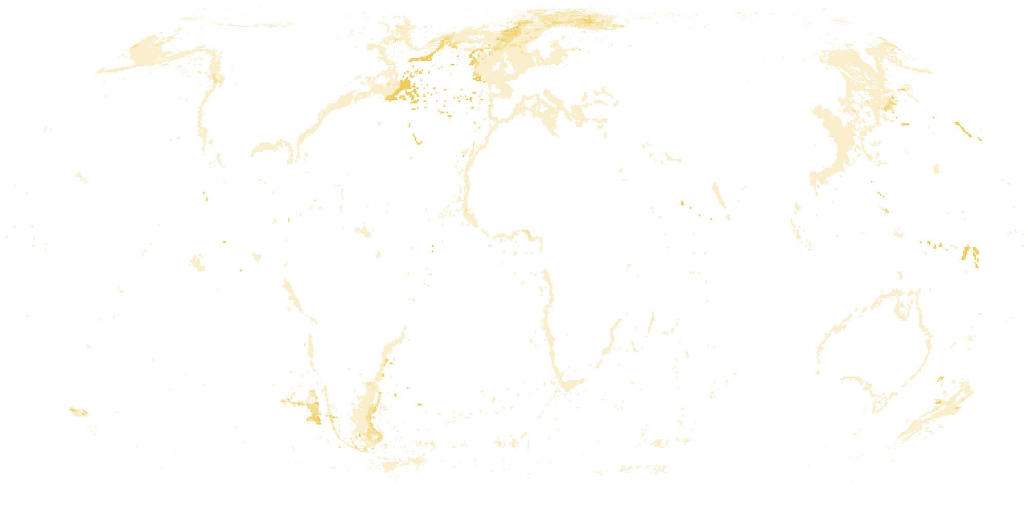 Trawlers fishing extent